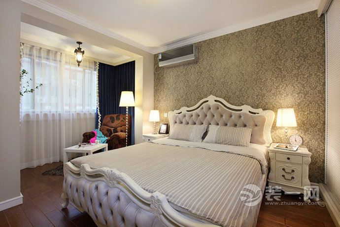 80平美式三居室装修效果图 80平美式三居室装修效果图