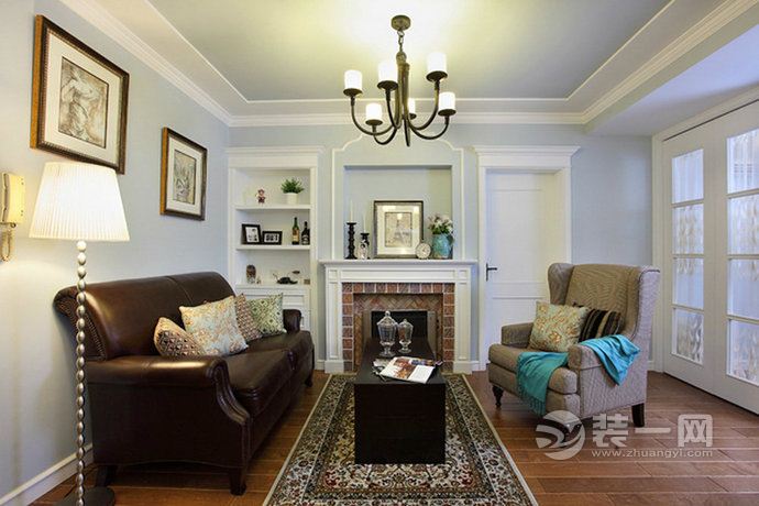 80平美式三居室装修效果图 80平美式三居室装修效果图