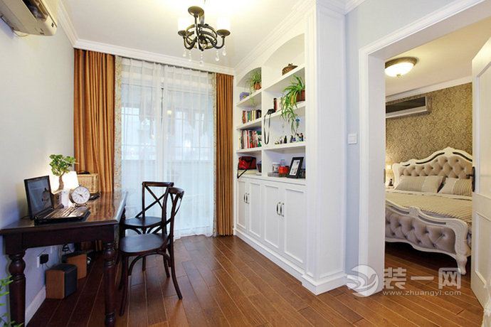80平美式三居室装修效果图 80平美式三居室装修效果图